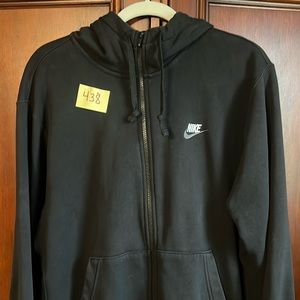 Nike zip hoodie sweatshirt size L‼️